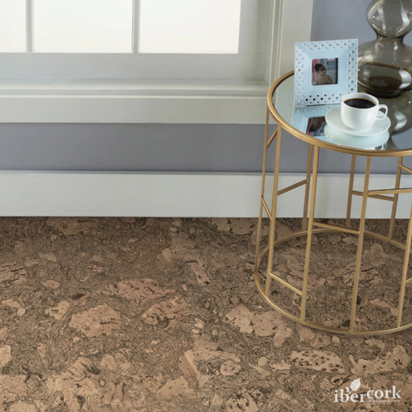 Пробковый замковый паркет EasyCork Леон негро